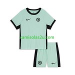 Camisolas de futebol Chelsea Criança Equipamento 3ª 2023/24 Manga Curta